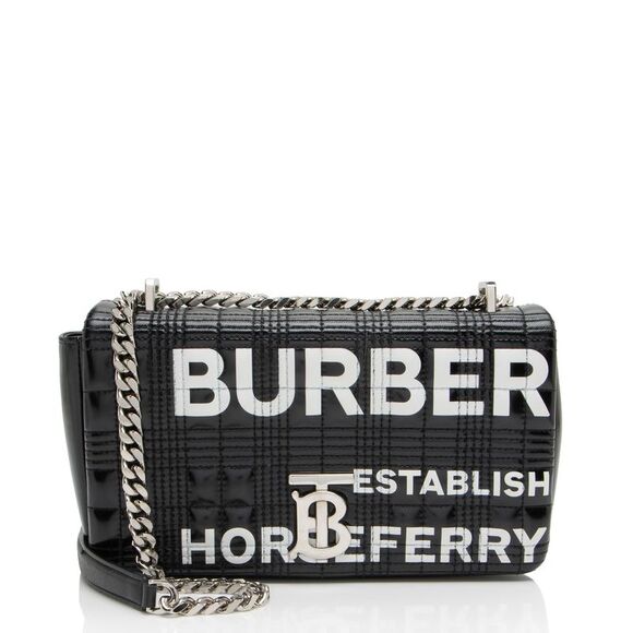 Burberry Quilted Leather Horseferry TB Shoulder Bag - Picture 1 of 14
